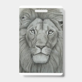 Majestic Lion Badge