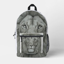 Majestic Lion Bedrukte Rugzak