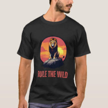 Majestic Lion bij Sunset Graphic Outfit Bold