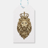 Majestic lion cadeaulabel (Voorkant)