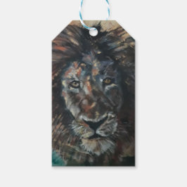 Majestic Lion Cadeaulabel