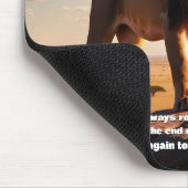 Majestic Lion Courage Inspirerend Motivatie Muismat (Hoek)