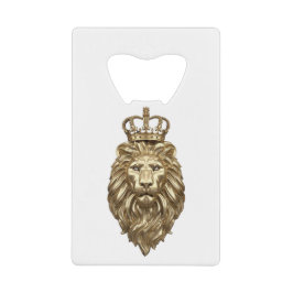 Majestic Lion Creditkaart Flessenopener