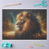 Majestic Lion Decoupage Tissue Paper Tissuepapier (Craft)