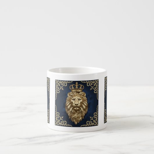 Majestic lion espresso kop (Voorkant)