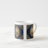 Majestic lion espresso kop (Voorkant rechts)