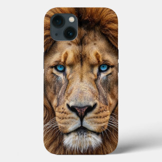 Majestic Lion Face with Blue Eyes | Wildlife Anima Case-Mate iPhone Case