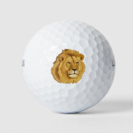 Majestic Lion Golfballen (Voorkant)