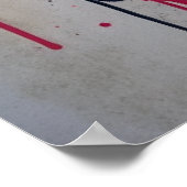 Majestic Lion Graffiti Art Poster (Hoek)