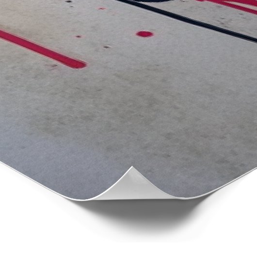 Majestic Lion Graffiti Art Poster (Hoek)