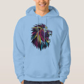 Majestic Lion Hoodie - Roar met stijl (Voorkant)