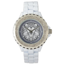 Majestic Lion Horloge