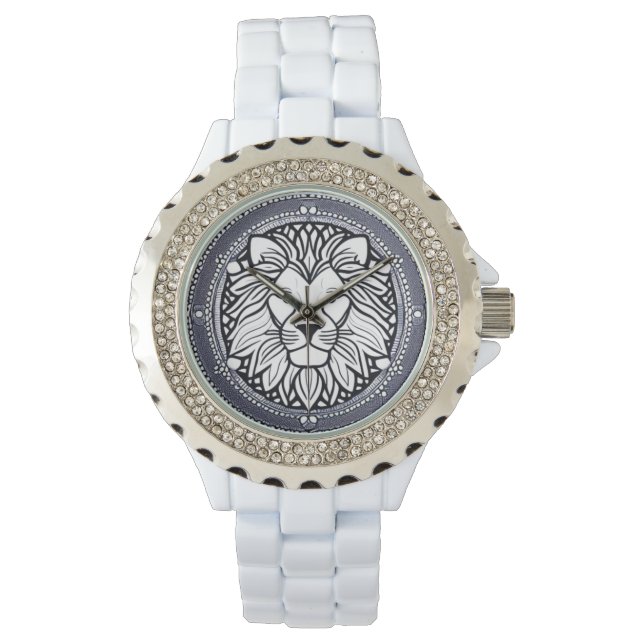 Majestic Lion Horloge (Voorkant)