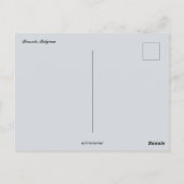 Majestic Lion in Brussel België Briefkaart (Achterkant)