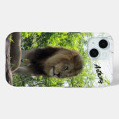 Majestic Lion IPhone Case (Achterkant (horizontaal))
