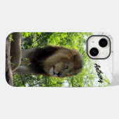 Majestic Lion IPhone Case (Achterkant (horizontaal))