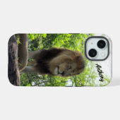 Majestic Lion IPhone Case iPhone 15 Case (Achterkant horizontaal)