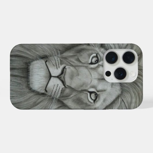 Majestic Lion iPhone Hoesje (Achterkant horizontaal)