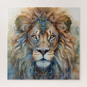 Majestic Lion Jigzaag Puzzle Legpuzzel