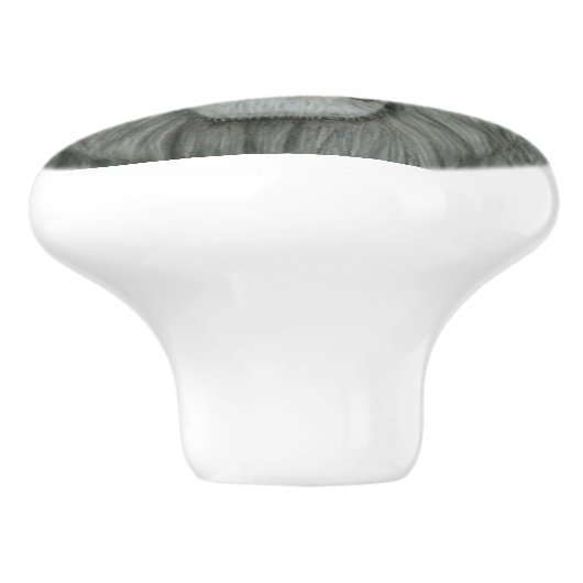 Majestic Lion Keramische Knop (Zijkant)