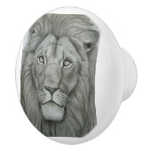 Majestic Lion Keramische Knop (Rechts)