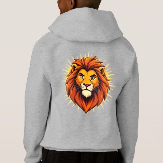 Majestic Lion – King of Power and Authority (Achterkant)