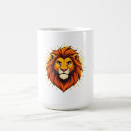 Majestic Lion – King of Power and Authority Koffiemok