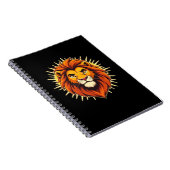 Majestic Lion – King of Power and Authority Notitieboek (Rechterzijde)
