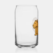 Majestic Lion & Lioness Fusion – Bold Wildlife Blikvorm Glas (Links)