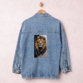 Majestic Lion Mane Denim Jas Denim Jacket (Hangar)