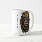 Majestic Lion Mug Koffiemok (Voorkant rechts)