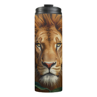 Majestic Lion Mug – Powerful Wildlife Coffee Mug Thermosbeker