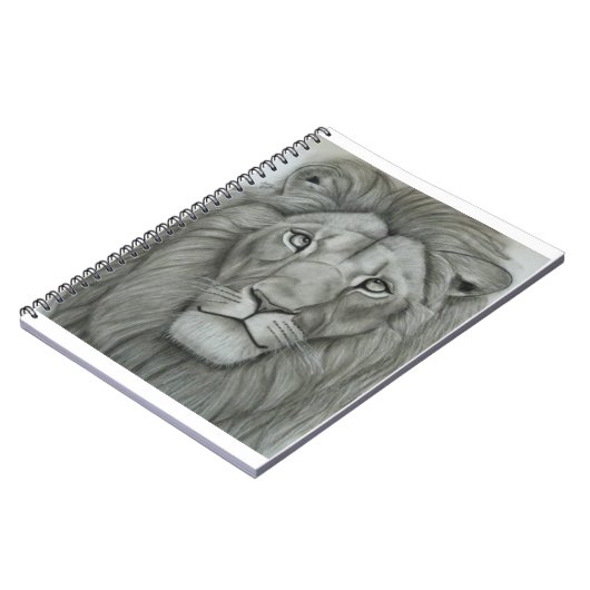 Majestic Lion Notitieboek (Linkerzijde)