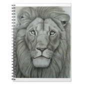 Majestic Lion Notitieboek (Voorkant)
