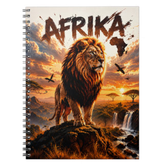 Majestic Lion T-Shirt Notitieboek