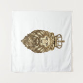 Majestic lion wandkleed (Voorkant (horizontaal))