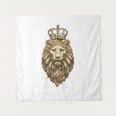 Majestic lion wandkleed (Voorkant)