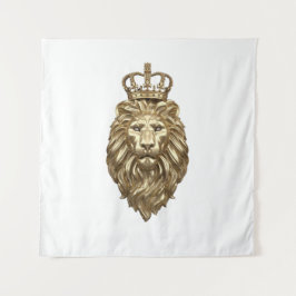 Majestic lion wandkleed