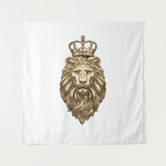 Majestic lion wandkleed (Voorkant)