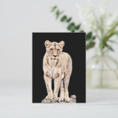 Majestic Lioness Briefkaart (Staand voorkant)