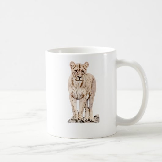 Majestic Lioness Koffiemok (Rechts)