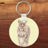 Majestic Lioness Sleutelhanger (Voorkant)
