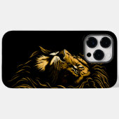Majestic Lion's Face Hoesje-Mate iPhone Case (Achterkant (horizontaal))