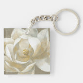 Majestic Magnolia Sleutelhanger (Achterkant)