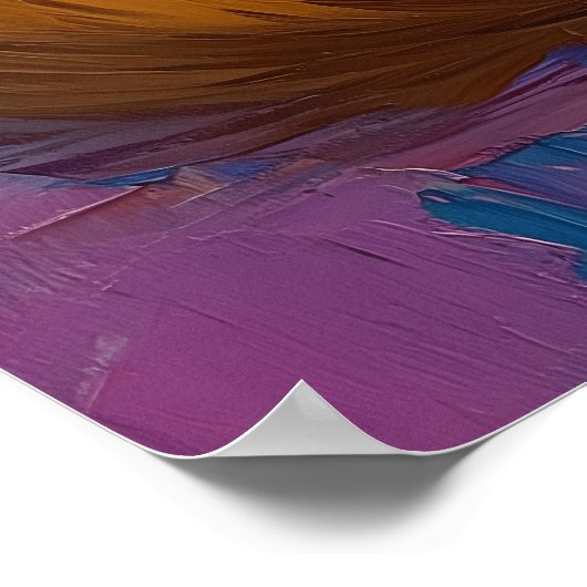 Majestic Maine Coon Cat – Regal Digital Portrait Poster (Hoek)