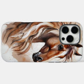 Majestic Mane Case-Mate iPhone Case (Achterkant (horizontaal))