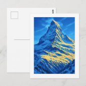 Majestic Matterhorn Briefkaart (Voorkant / Achterkant)