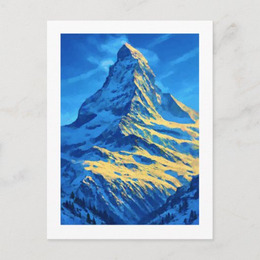 Majestic Matterhorn Briefkaart (Voorkant)