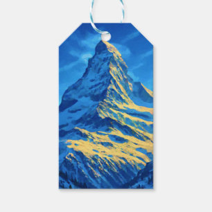 Majestic Matterhorn Cadeaulabel