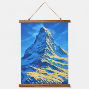 Majestic Matterhorn Hangend Wandkleed